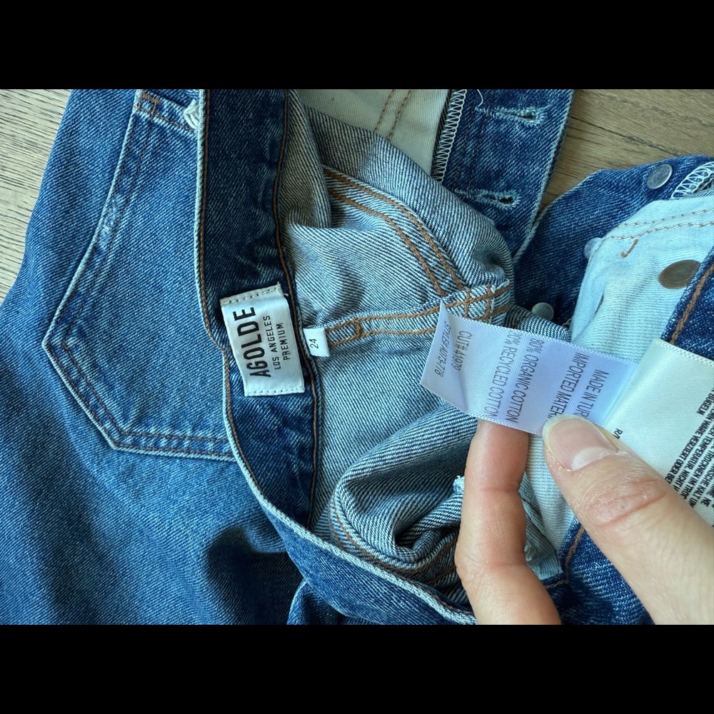 Agolde size 24 - Picture 2 of 3